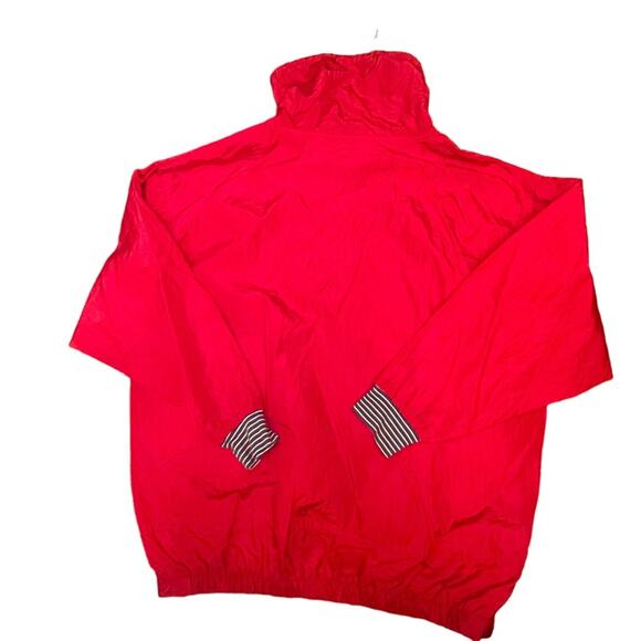Vintage 90s Esprit red pullover nylon windbreaker size medium - Picture 7 of 16